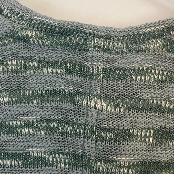 Madewell Women's Crewneck Slouch Knit Sweater Stripe Blue Horizon XS New - Picture 6 of 9